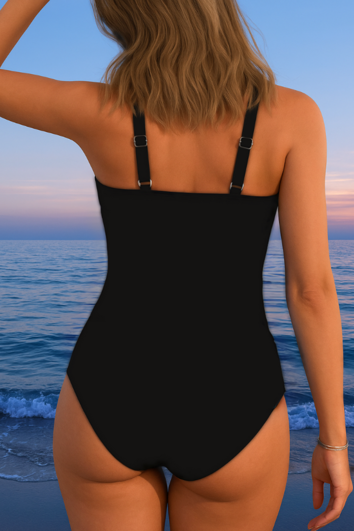 Marga swimsuit with a colourful print