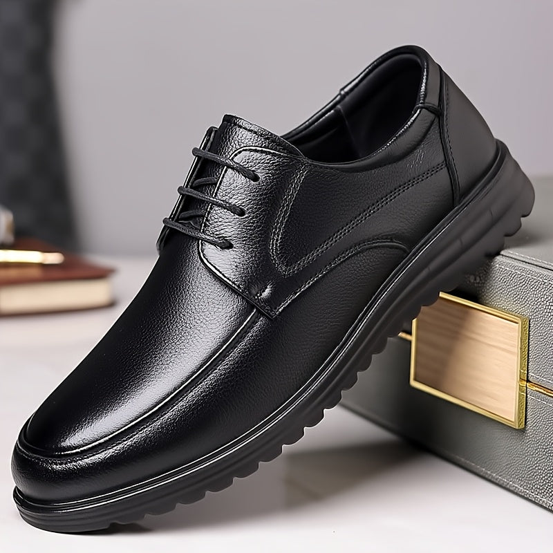 WARREN CLASSIC LEATHER LACE-UP SHOES