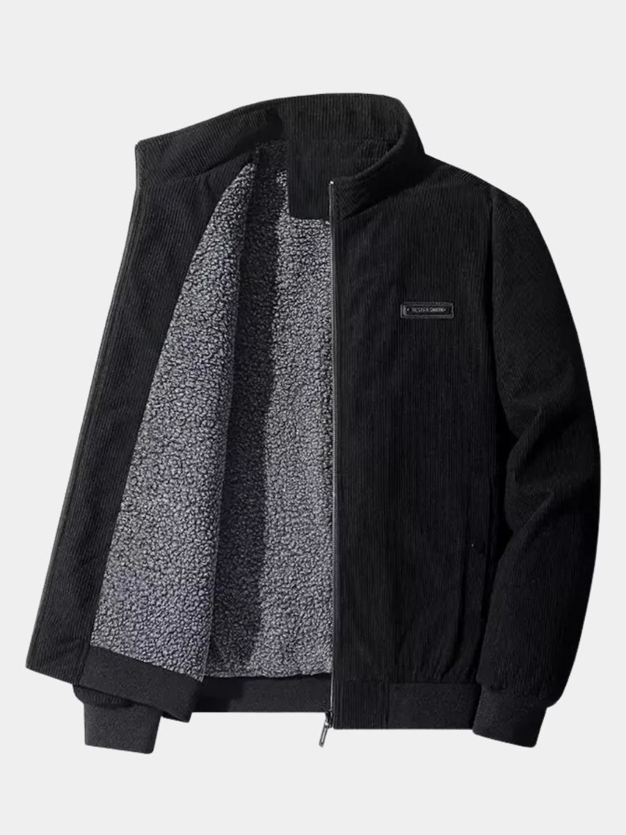 Mateo Sherpa-Lined Corduroy Jacket