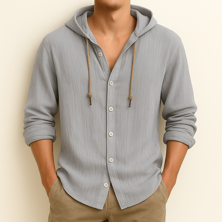 LANGFORD HOODED SHIRT JACKET