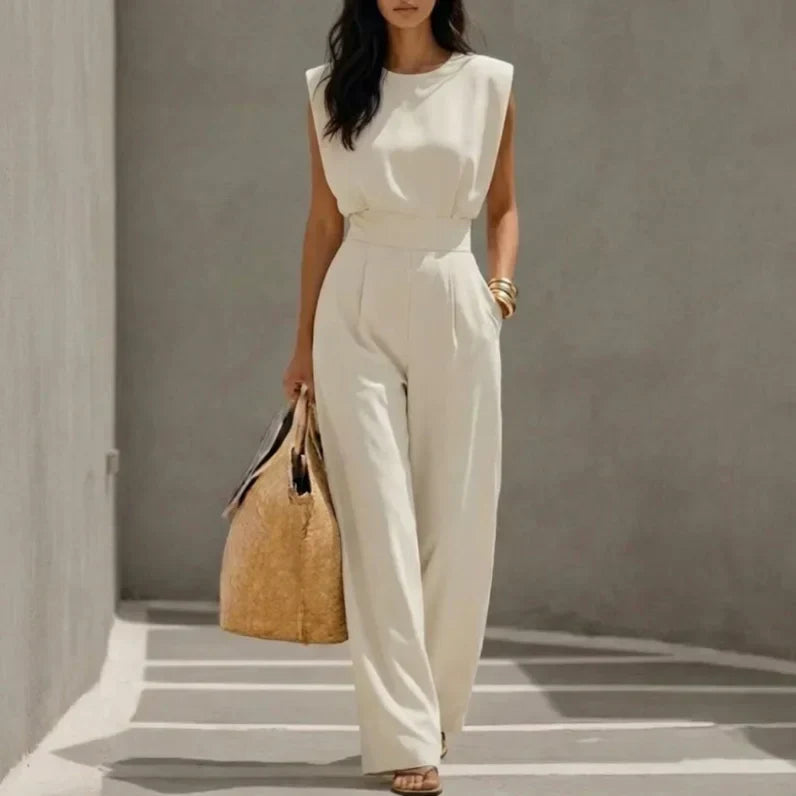 Catherine™ | Belted Jumpsuit