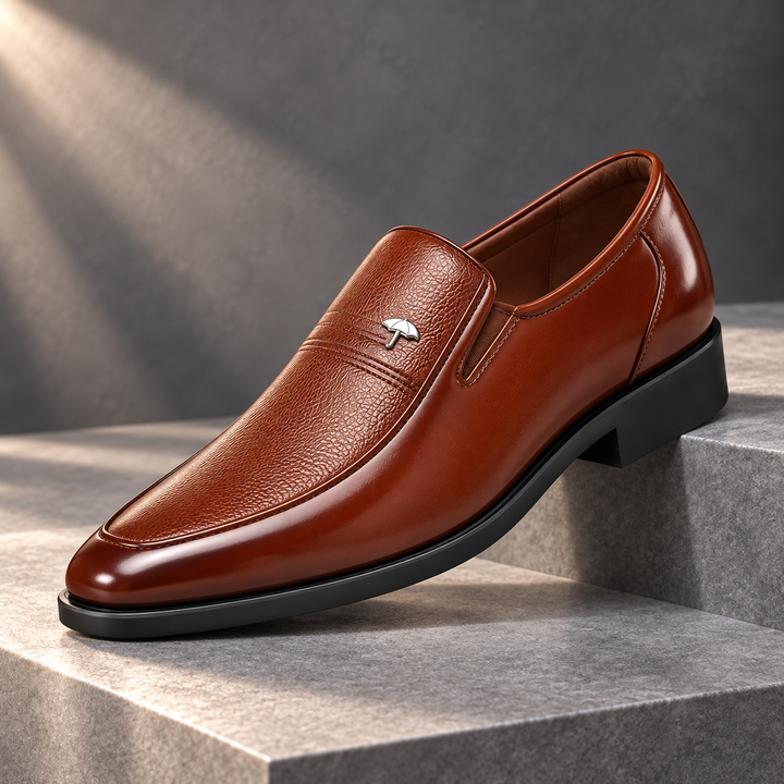 Ashford comfort slip-on shoes in Brown
