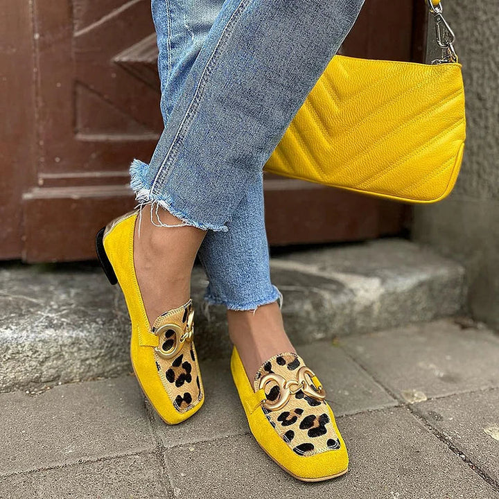 Assunta | Animal-Print Loafers