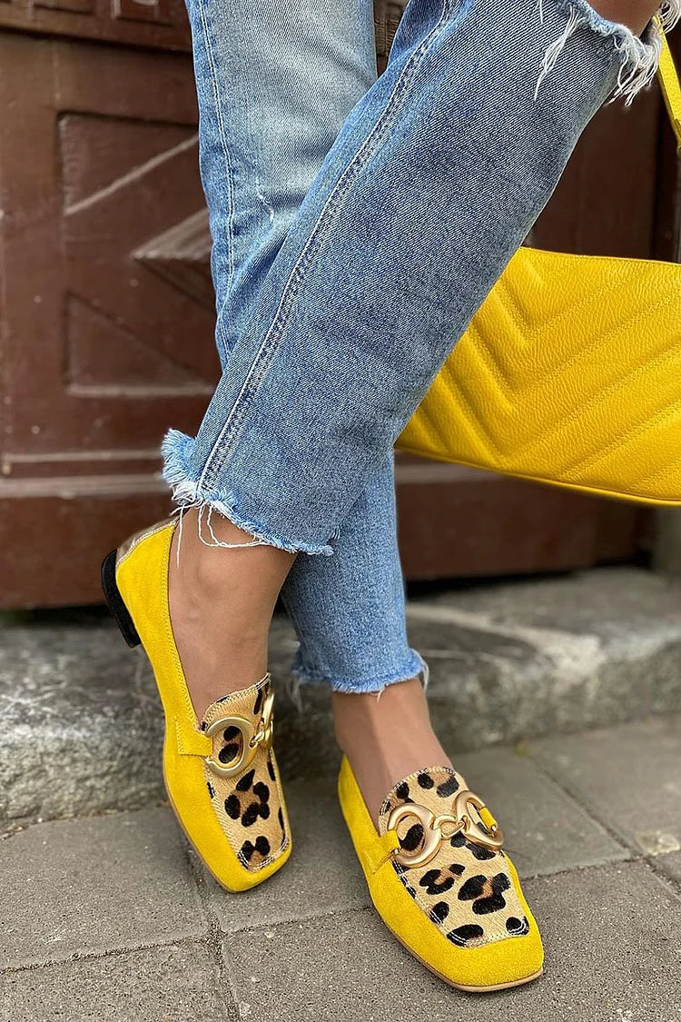 Assunta | Animal-Print Loafers