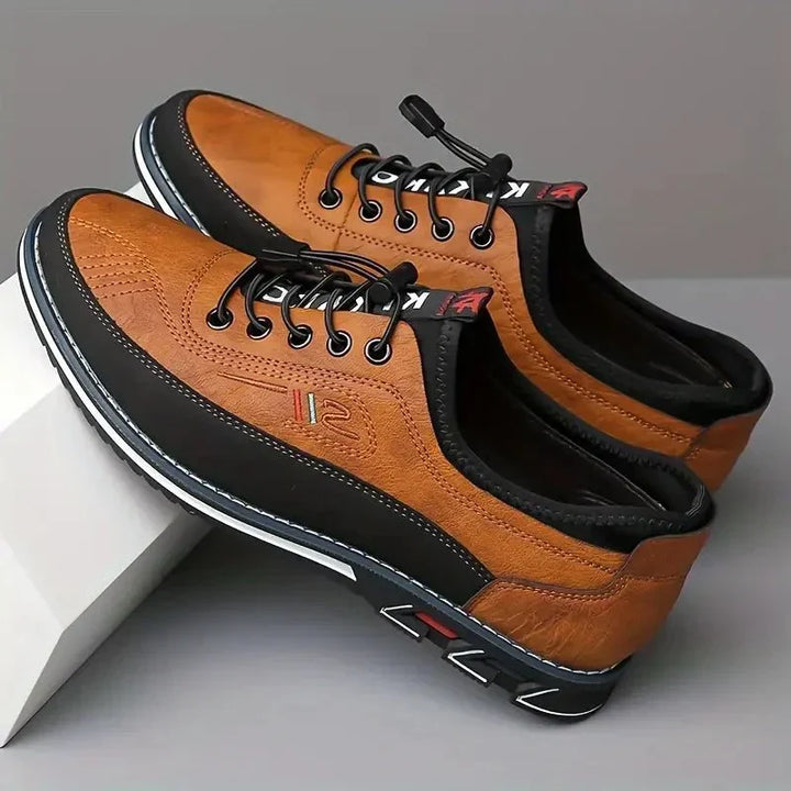 Emilio Comfort Leather Lace-up Shoes