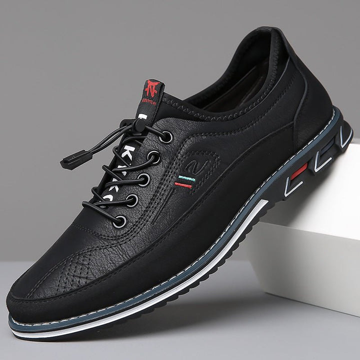 Emilio Comfort Leather Lace-up Shoes