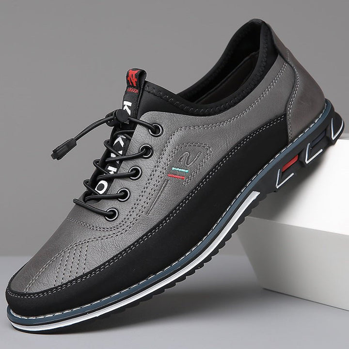 Emilio Comfort Leather Lace-up Shoes