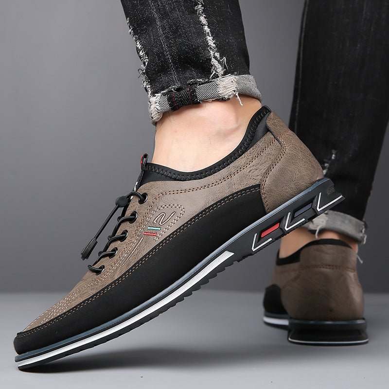 Emilio Comfort Leather Lace-up Shoes