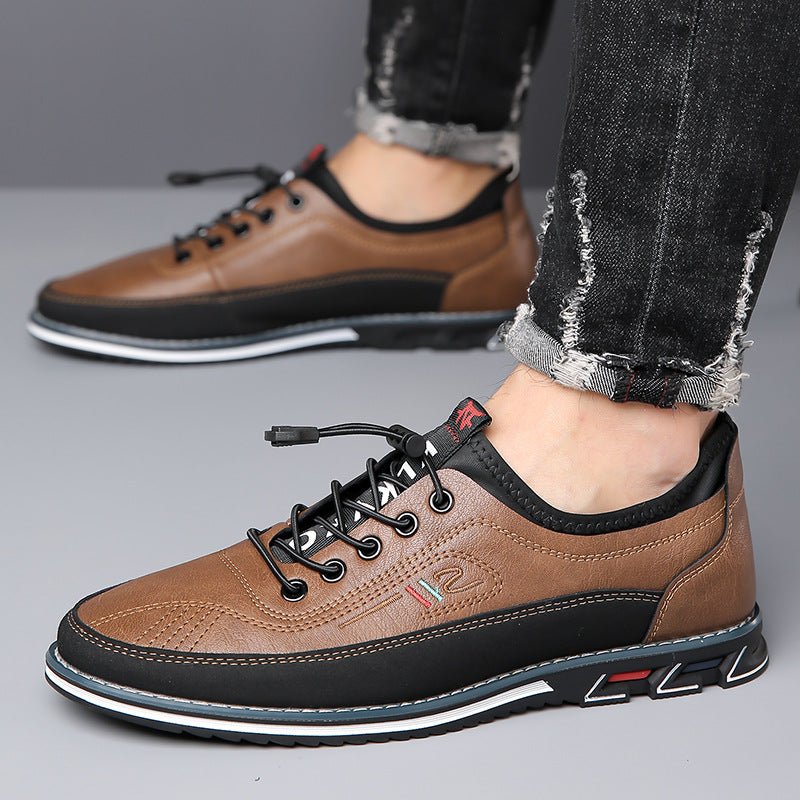 Emilio Comfort Leather Lace-up Shoes