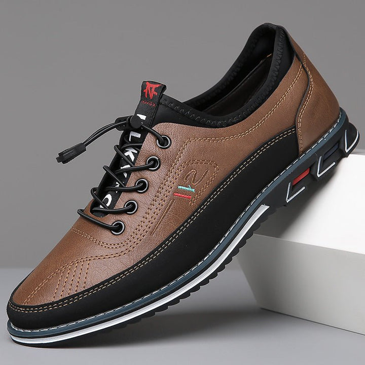 Emilio Comfort Leather Lace-up Shoes