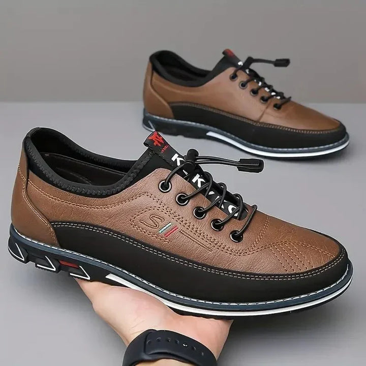 Emilio Comfort Leather Lace-up Shoes