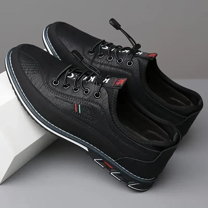 Emilio Comfort Leather Lace-up Shoes