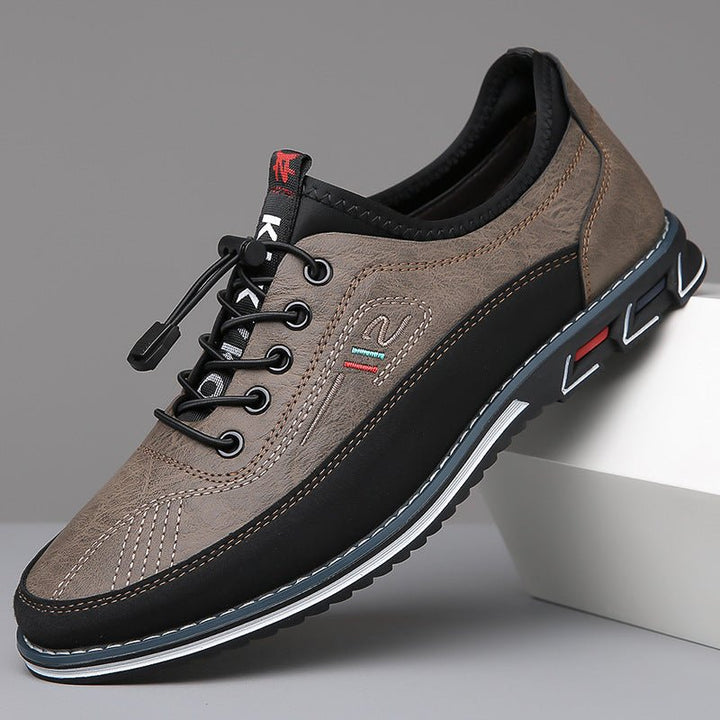 Emilio Comfort Leather Lace-up Shoes