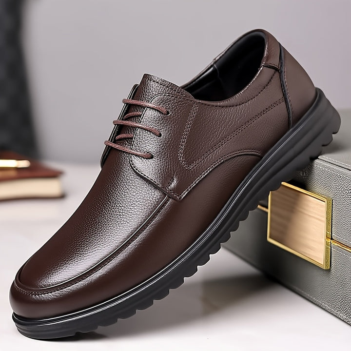 WARREN CLASSIC LEATHER LACE-UP SHOES