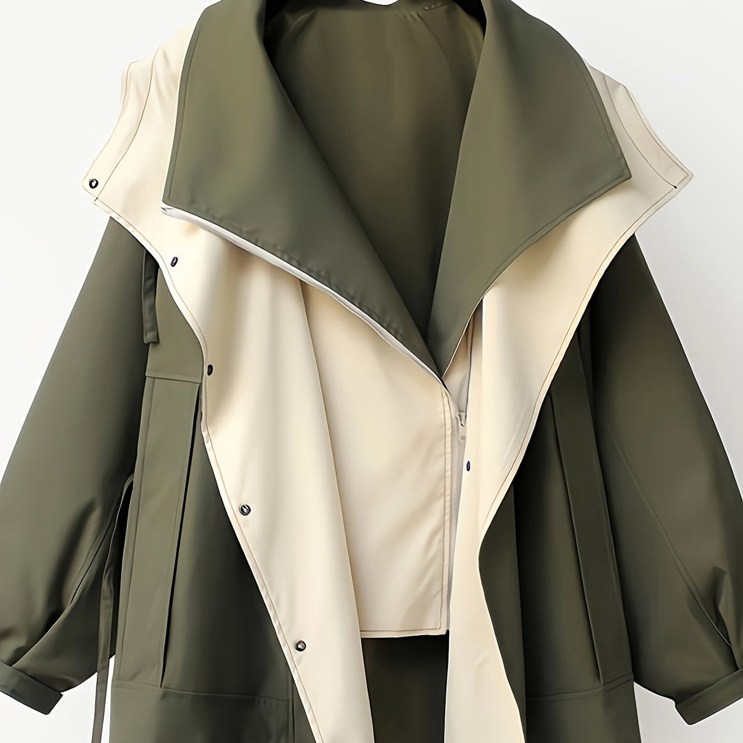 Florence Waist-Defining Trench Coat
