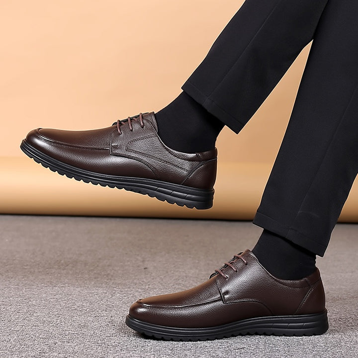 WARREN CLASSIC LEATHER LACE-UP SHOES