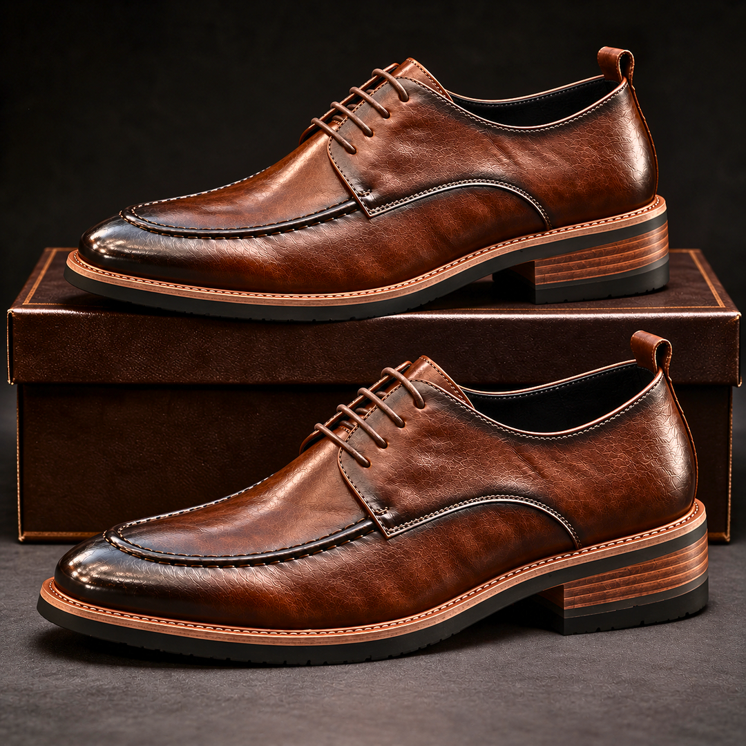 Dante Genuine Leather Derby Shoes