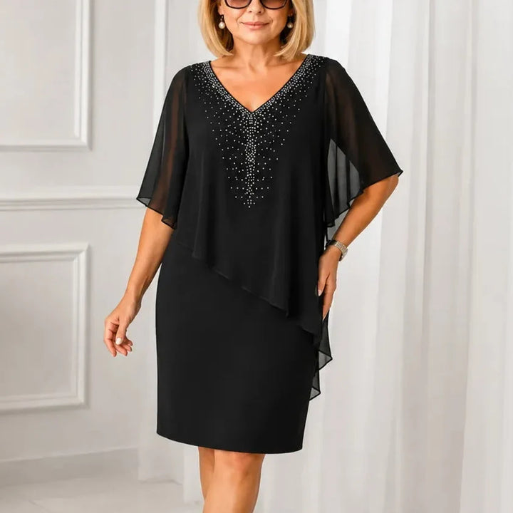 Joise Draped Occasion Dress