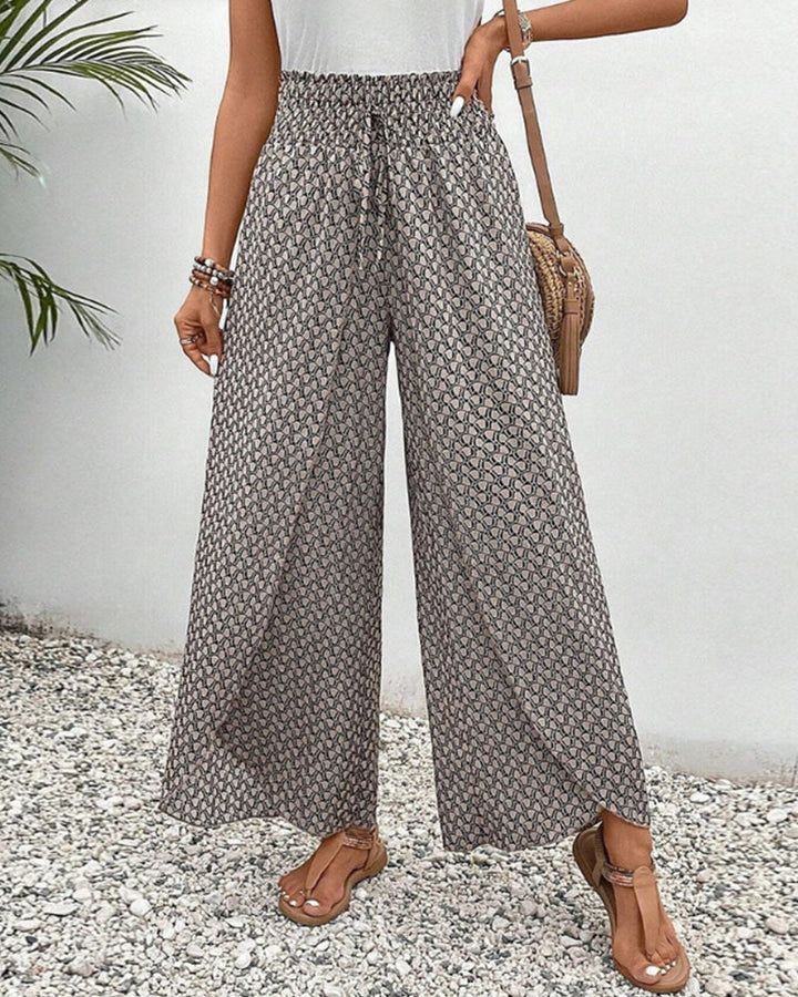 VERA RELAXED WIDE LEG TROUSERS