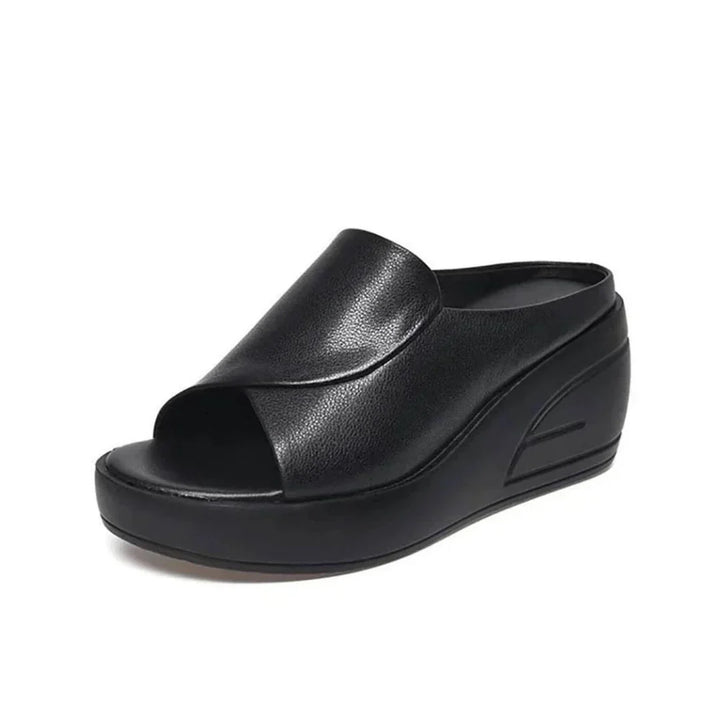 Eliza Orthopedic Slip-on Wedge Sandals