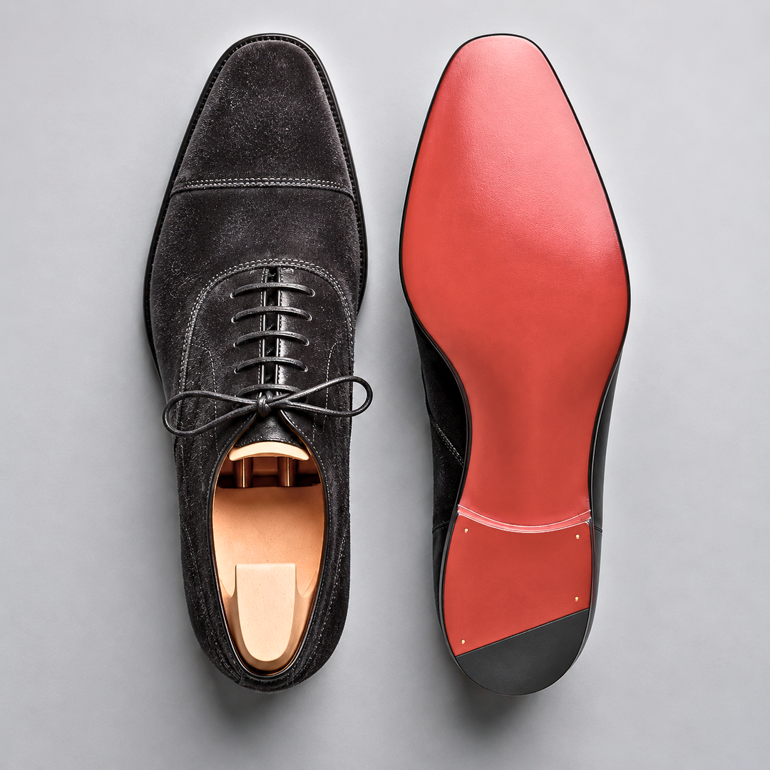 Milano Italian Suede Brogue Oxfords