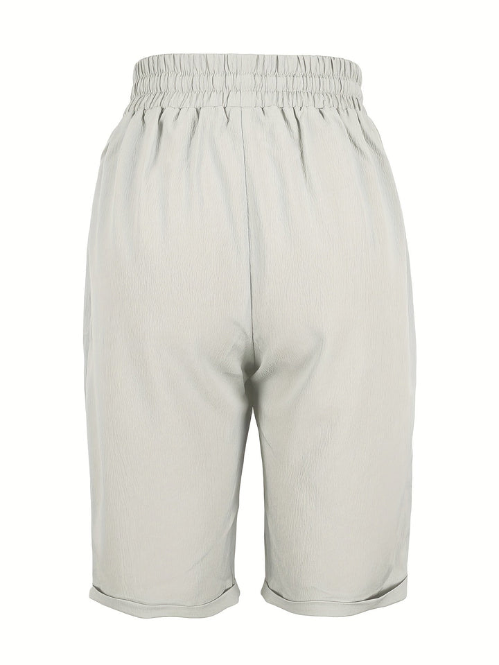 ANNE RELAXED CAPRI TROUSERS
