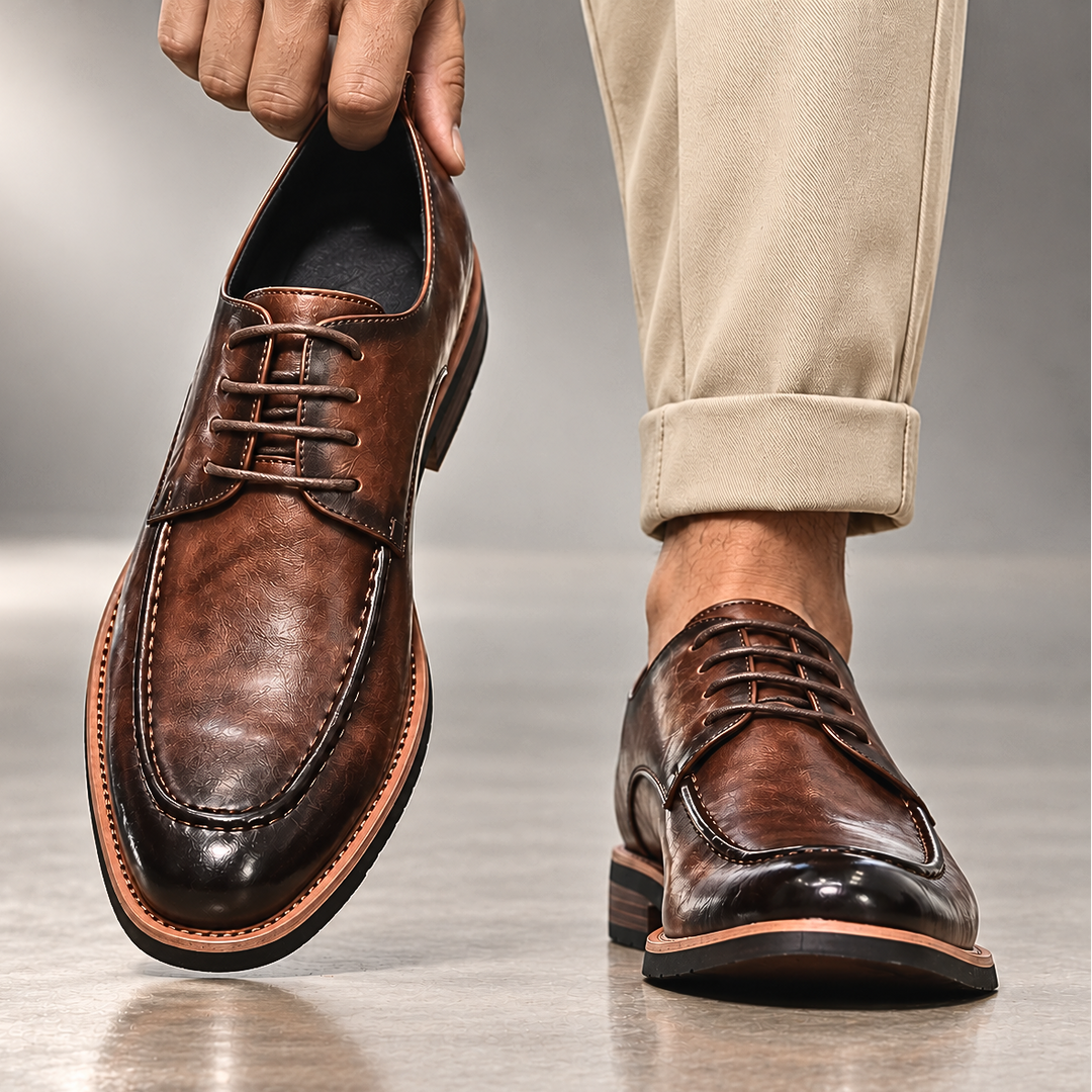 Dante Genuine Leather Derby Shoes