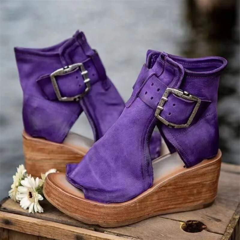 ROSELLE SUEDE ORTHOPAEDIC BOOTS