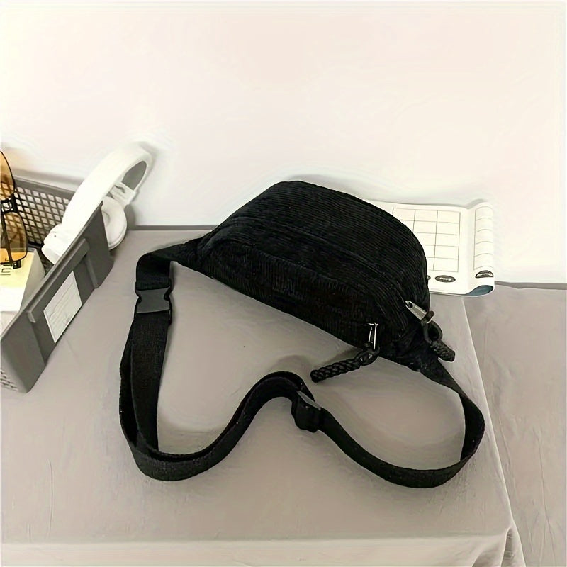 Petra Corduroy Shoulder Bag