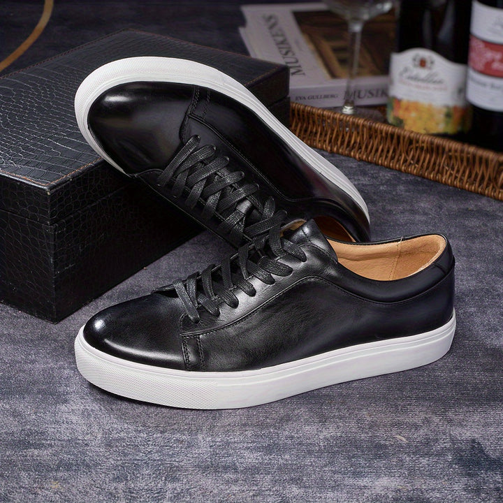 SHOREDITCH LEATHER SNEAKERS