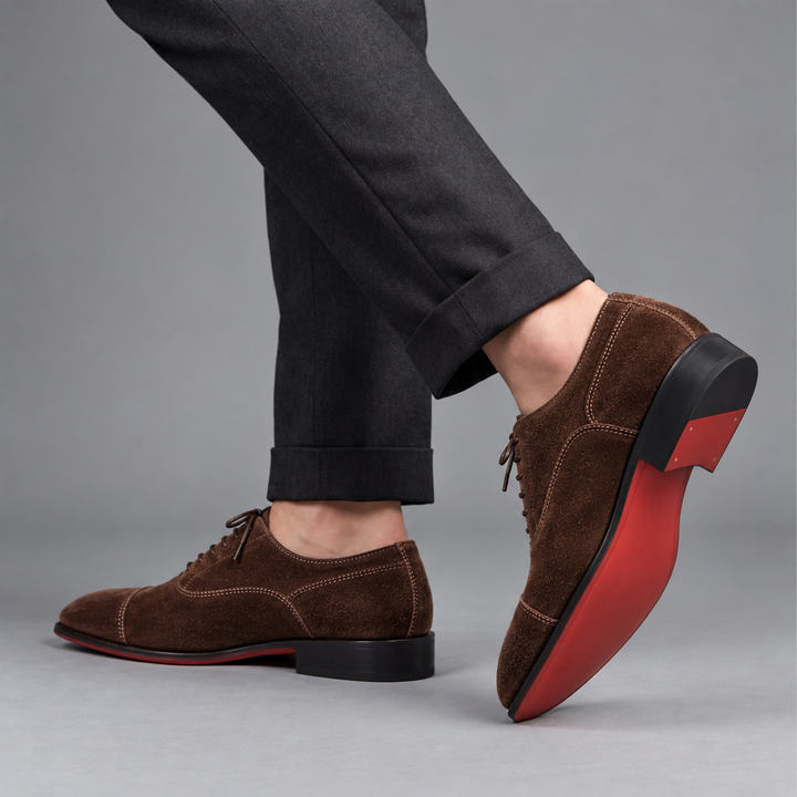 Milano Italian Suede Brogue Oxfords