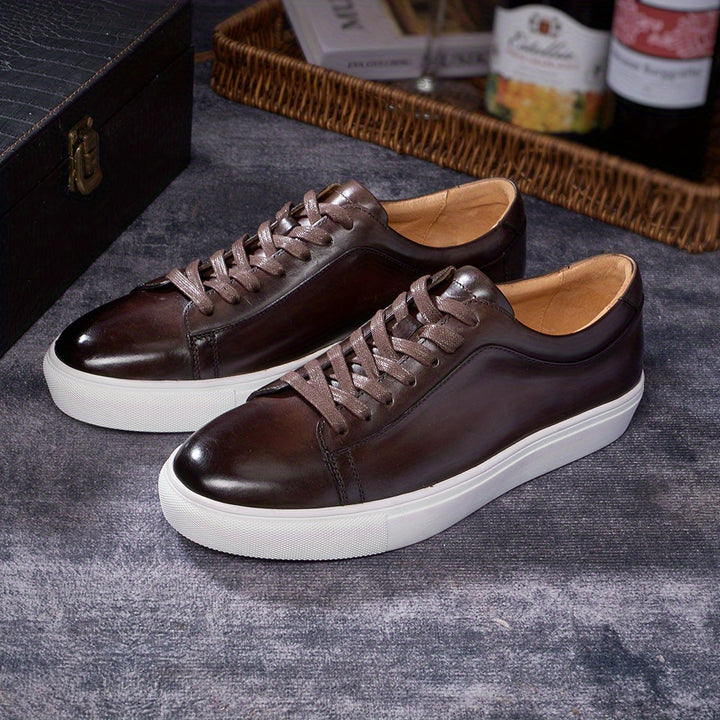 SHOREDITCH LEATHER SNEAKERS