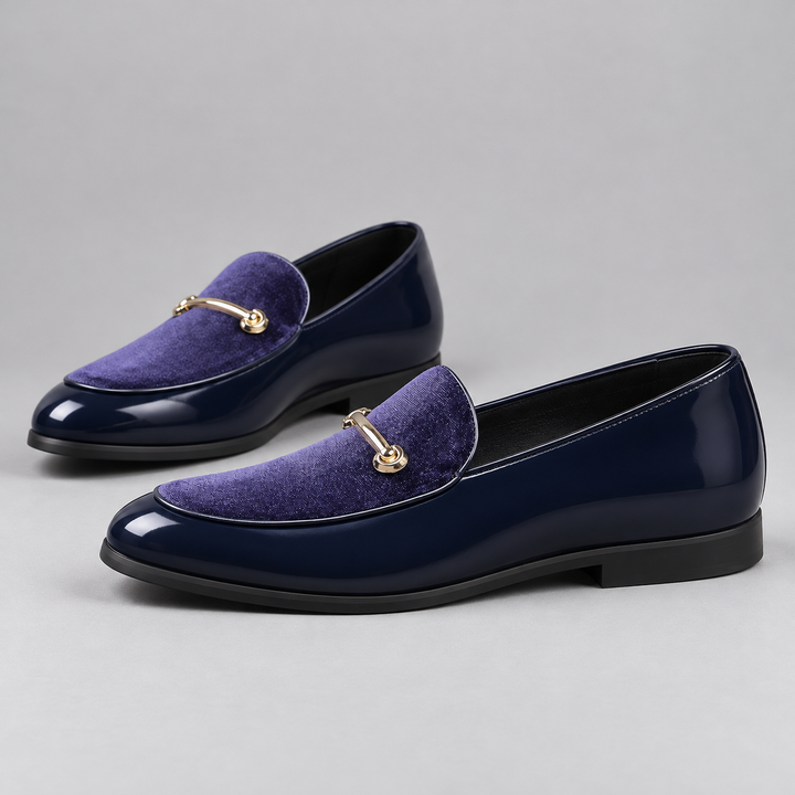 Garrett Purple loafers, alternate studio angle