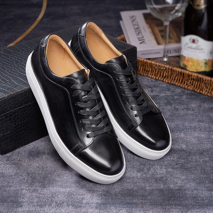 SHOREDITCH LEATHER SNEAKERS