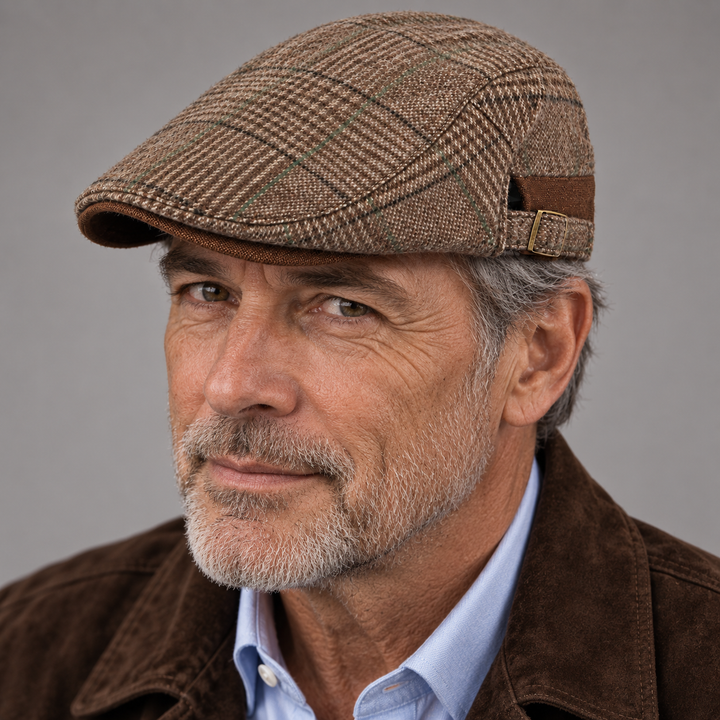 Wycliffe Classic Wool Driving Cap