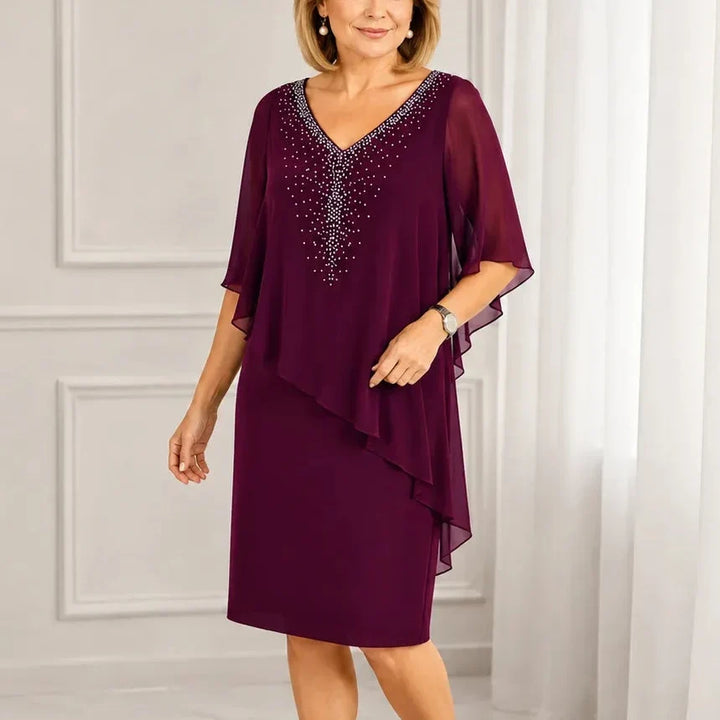 Joise Draped Occasion Dress