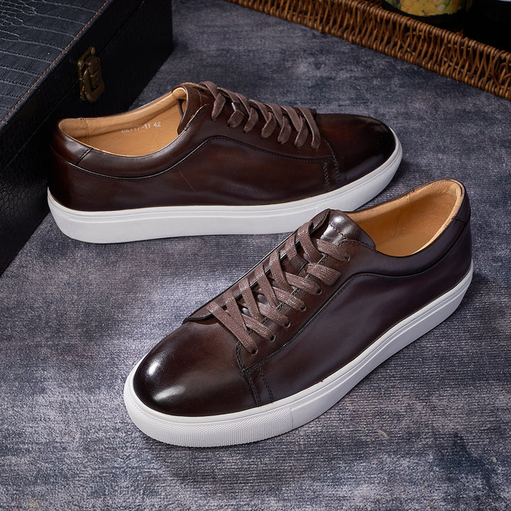 SHOREDITCH LEATHER SNEAKERS