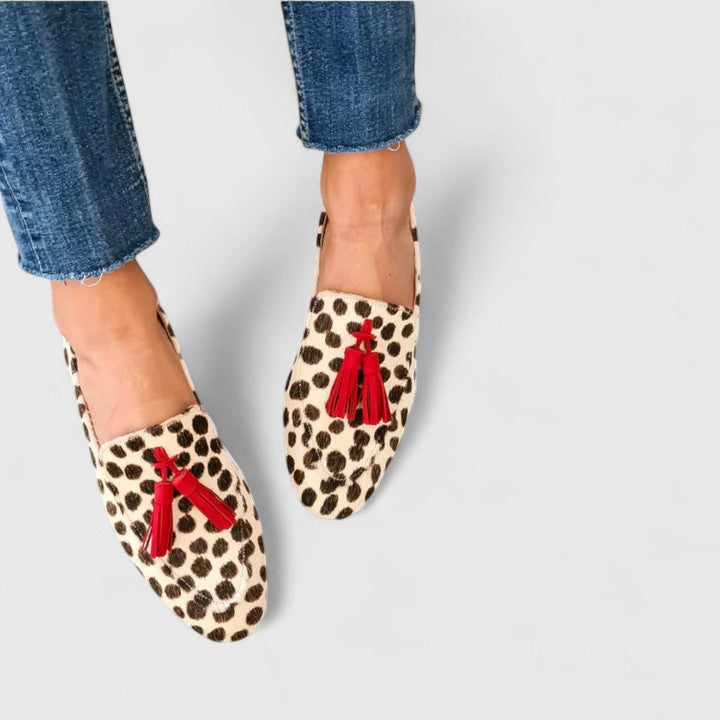 Leopard-Print Comfort Loafer by Roseworth London