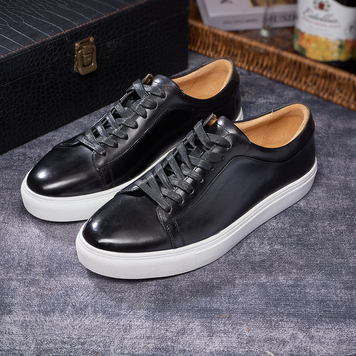 SHOREDITCH LEATHER SNEAKERS