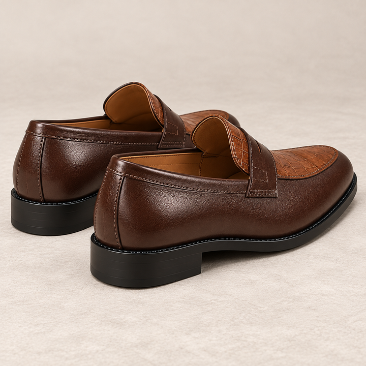 Rear three-quarter view of Fairfax Smart Comfort Slip-On Shoes