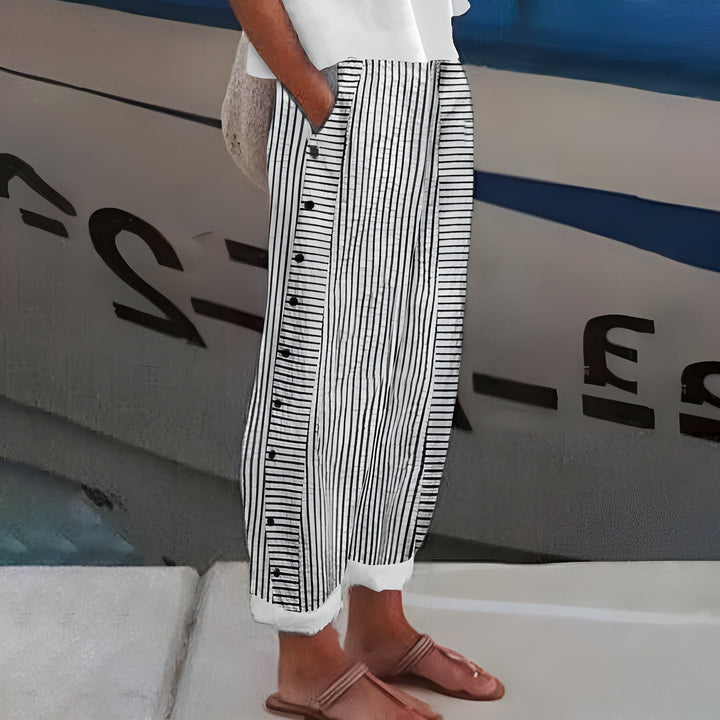 BARBARA COMFORTABLE TROUSERS WITH SIDE POCKETS