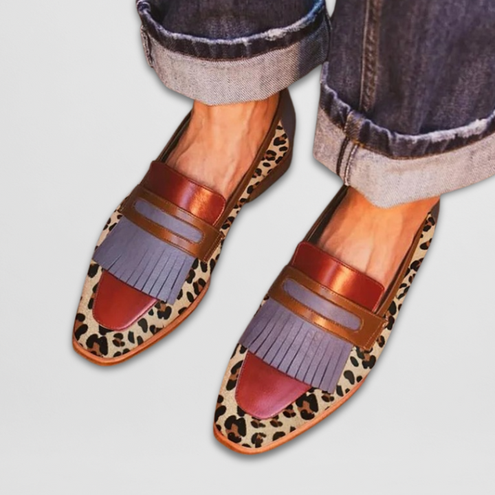 Chiara Gloss-Finish Loafers