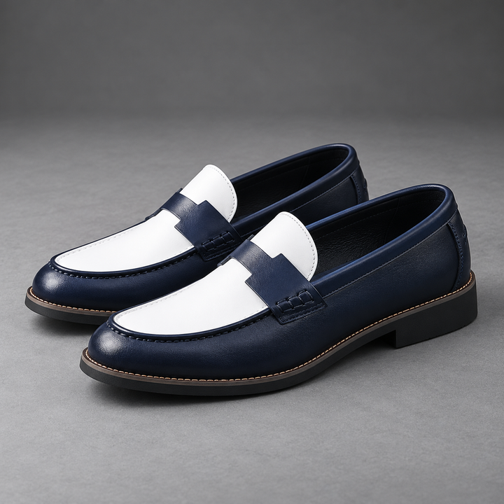 Men’s Two-Tone Comfort Loafers
