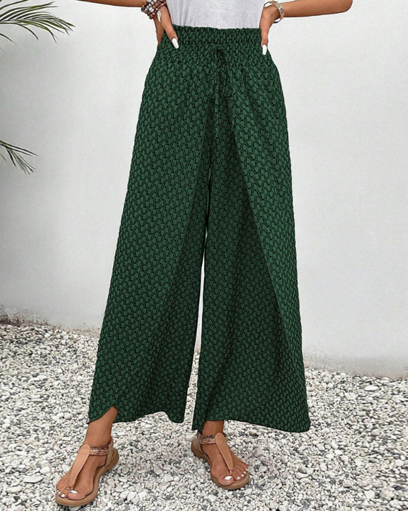 VERA RELAXED WIDE LEG TROUSERS