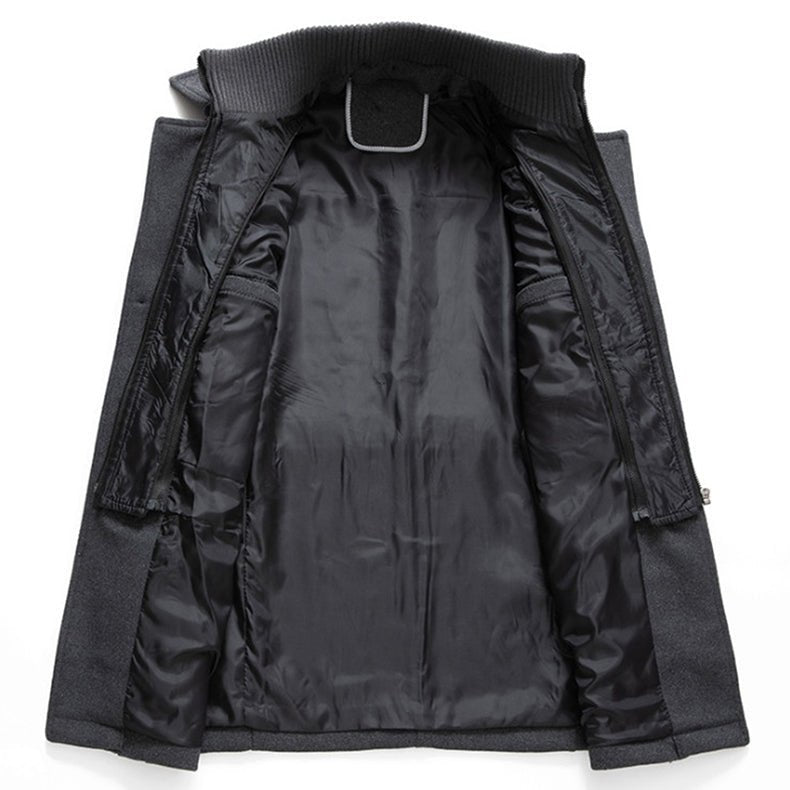 Luciano Two-Piece Wool-Blend Coat