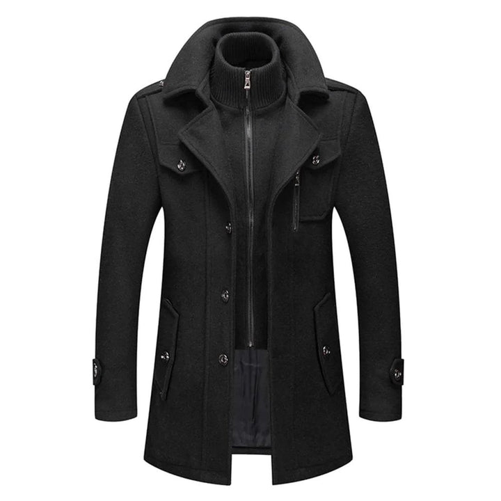 Luciano Two-Piece Wool-Blend Coat