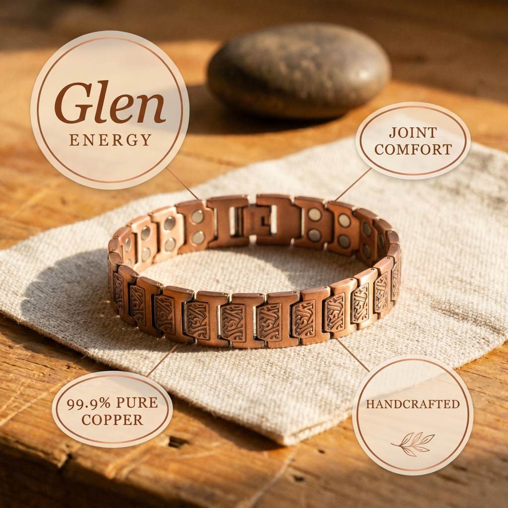 Glen Men’s Copper Bracelet