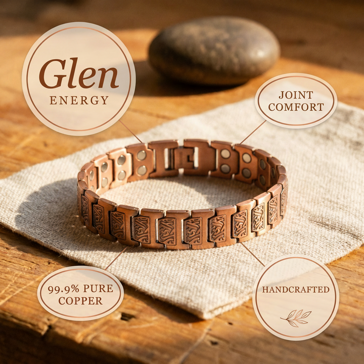 Glen Men’s Copper Bracelet