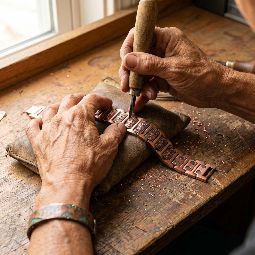 Gale Men’s Copper Bracelet