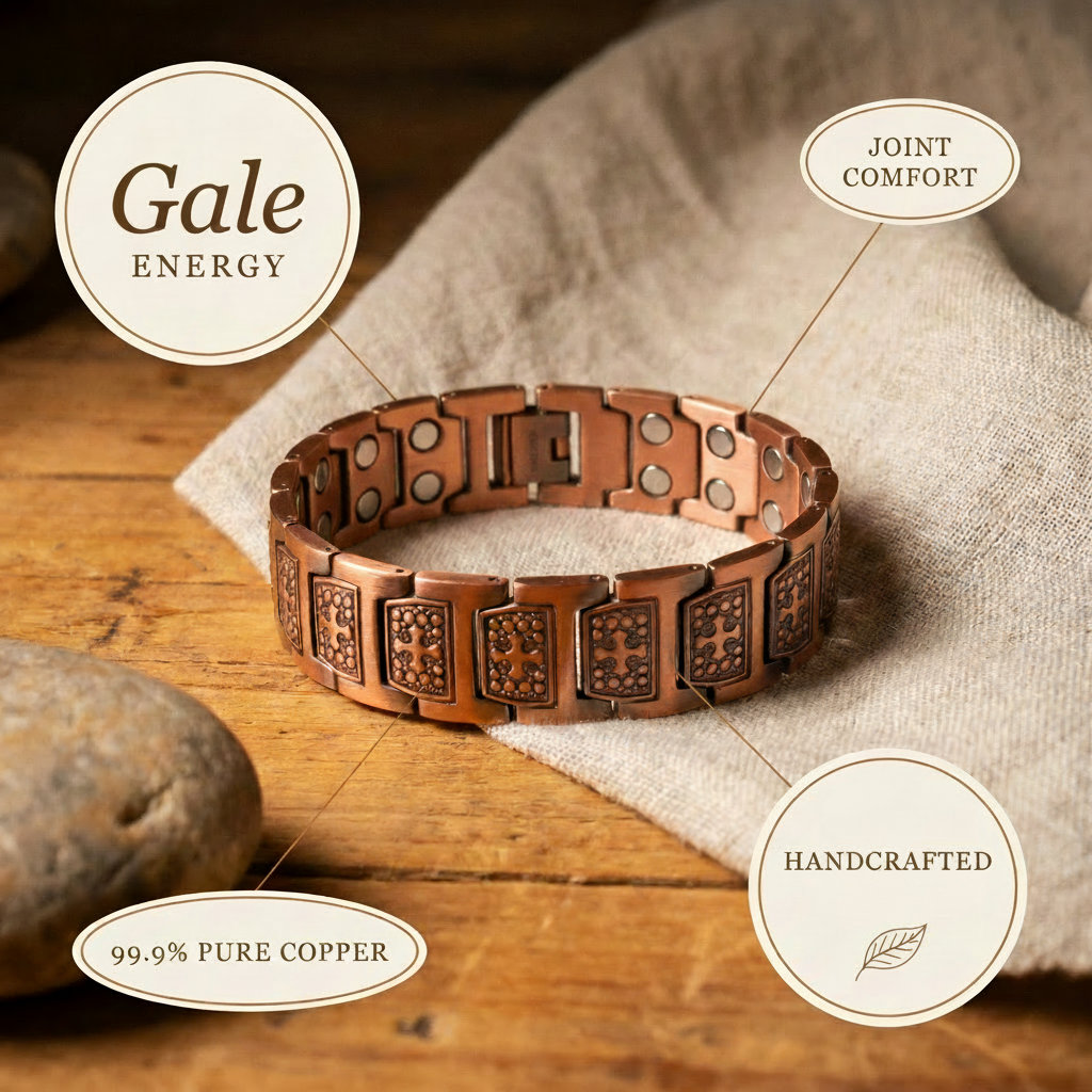 Gale Men’s Copper Bracelet